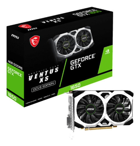 Placa De Video Msi Geforce Gtx 1650 D6 Ventus Xs Ocv3