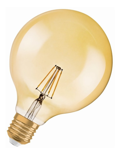 Lampara Led Vintage Osram 7.5w Globo Dimerizable - Pack X4