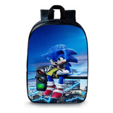 Mochila Pre Escolar  Infantil Creche Super Sonic 68