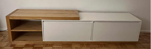 Mueble / Rack De Audio -tv (madera / Laqueado