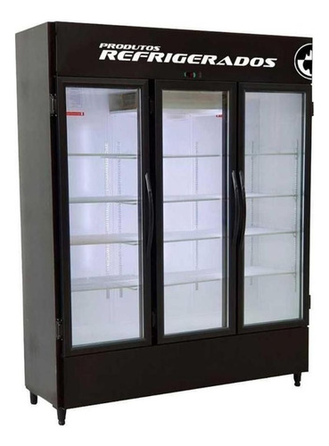 Freezer Vertical Expositor De Bebidas 3 Portas De Vidro 220v