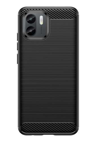 Funda Para Xiaomi Redmi A2/a1 Cepillado Carbono Fibra Textur