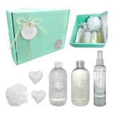 Set Relax Caja Regalo Mujer Box Zen Jazmín Kit Spa Aroma N38