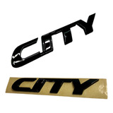 Emblema City Plastico Letras Honda Jdm Adherible