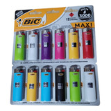 Encendedor Maxi Bic Blister Troquelado X 12u!!