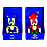 Boneco Sonic Articulado Grande, 2 Cores Original Brinquedo 