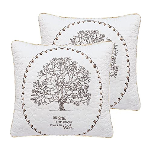 Fundas De Almohada Decorativas Bordadas Árbol De Vida,...