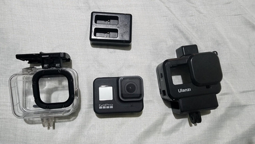 Gopro Hero 8 Black + Dome + Case + Bateria Extra