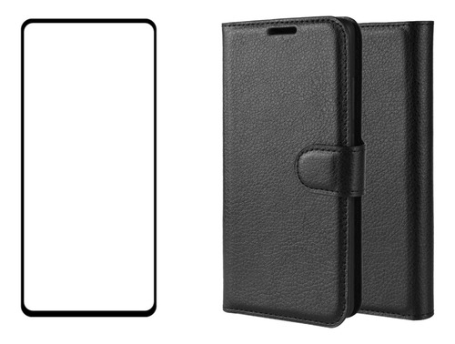 Flip Cover Agenda + Lamina Para Xiaomi Varios Modelos