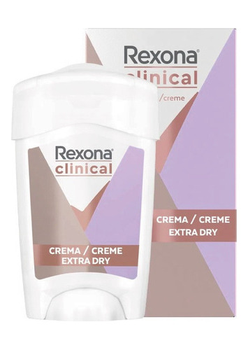 Rexona Barra Antitranspirante Clinical Mujer Extra Dry 48g