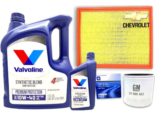 Kit Filtros Chevrolet Astra 2.0 + 5 Aceite Valvoline 10w40