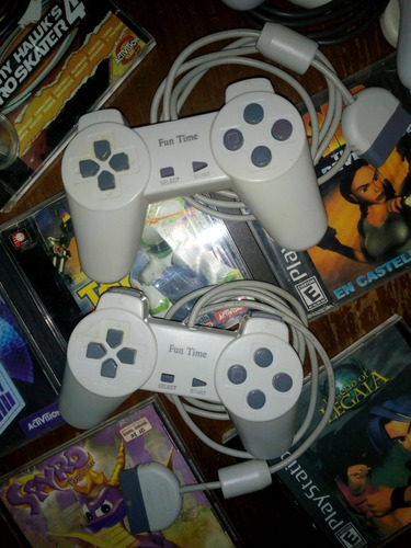 2 Joystick Ps One Playstation 1 En Muy Buen Estado