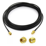 Cable Extensor Pigtail Sma Rg174 Coaxial 10 Metros 