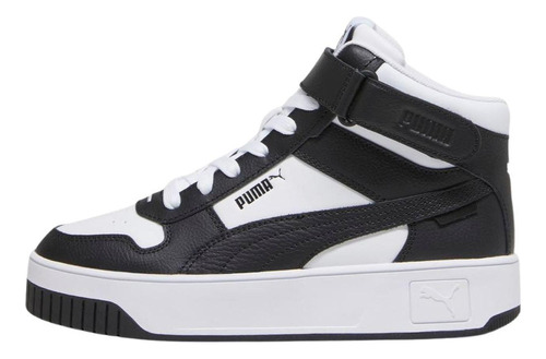 Tenis Puma Carina Street Mid Black Mujer Juvenil