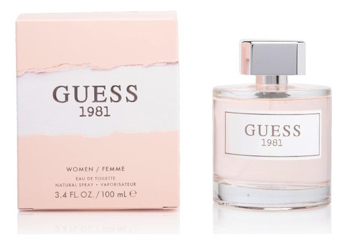 Perfume Mujer Guess 1981 Original Tamaño 100 Mil Edp