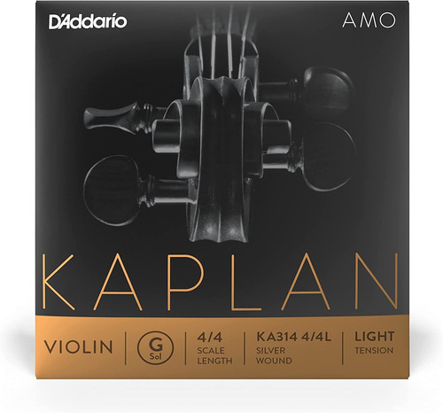 Cuerda Kaplan Amo Para Violín, Escala 44, Tensión Lig...