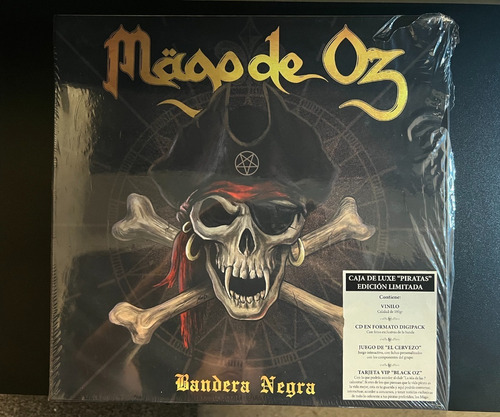  Mago De Oz - Bandera Negra Vinilo Lp + Cd Deluxe Box Set