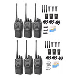 Radio Walkie Talkie Baofeng Bf-888s Uhf X6 Bateria 2800m Ah