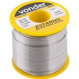 Solda Estanho 50x50 1,5mm C/ Fluxo Ra (t2) Rolo 500g Vonder