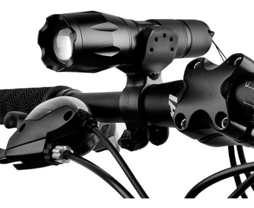 Linterna Led Bicicleta 1000 Lumens Recargable + Accesorios 