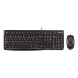 Combo X3 Kit De Teclado Y Mouse Logitech Mk120 Negro Esp