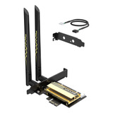 Adaptador Para Tarjeta Wifi Wavlink Ax5400m Wifi 6e Pcie