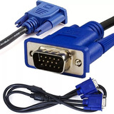 Cable Vga Macho De 10 Metros Notebook Pc Proyector Tv Led