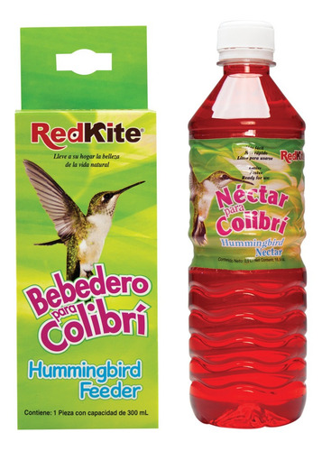 Bebedero Colibri Paquete Con Liquido 500 Ml