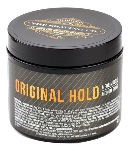 Pomada De Cabello The Shaving Co Original Fijación Media 4oz