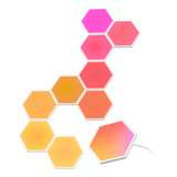 Kit Luz Rgb De Pared X10 Govee Glide Hexa Panel Modular App