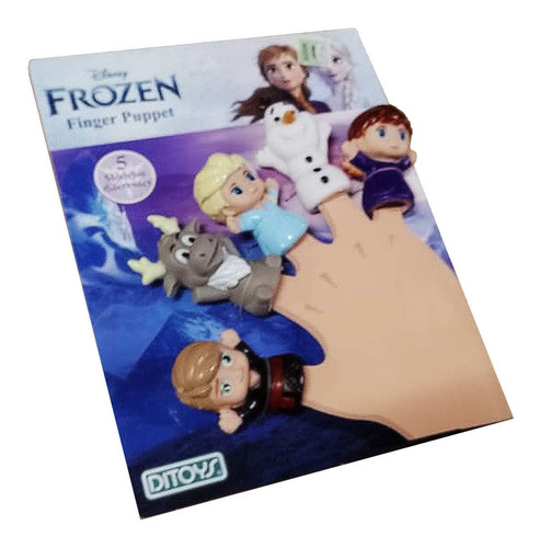 Titeres Marioneta Para Dedos Disney Frozen Original Ditoys