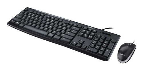 Combo Teclado Y Mouse Logitech Mk200 Multimedia Usb