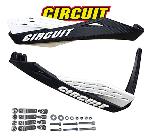 Par Protetor Mão Circuit Fenix Carbon Ii Fe Todas Cores