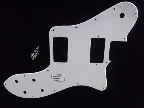 Escudo Squier Telecaster Deluxe 72 Custom Branco