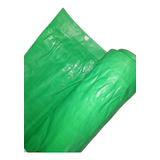 Cubre Cerco Verde Con Ojales Rafia,1,50m Ancho X 12m Largo