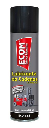 Lubricante De Cadenas Industrial Ecom 480ml