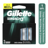 Recarga Mach3 Para Aparelho Gillette Refil Lâmina D Barbear