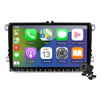 Dm-cjdm-cna1. Estéreo 4+64g 9 Pulgadas Para Vw Vento Bora D | Meses sin interés