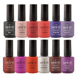 Oferta Esmaltes Meline Semipermanentes X12  Promo Manicura