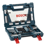 Maleta Jogo De Ferramentas Acessórios V-line Bosch 83 Peças