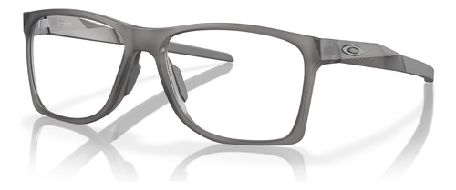Óculos De Grau Oakley Activate Satin Grey Smoke Ox8173 11 55