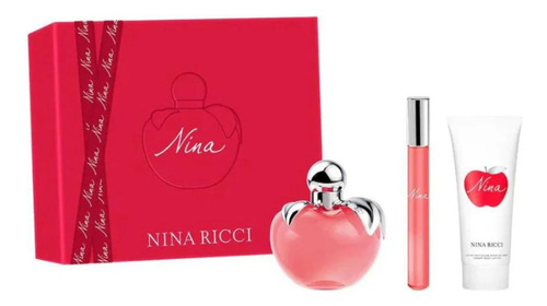 Nina Ricci Estu Nina Edt 80ml+10ml+loc 75ml Silk Perfumes