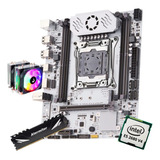 Kit Gamer Placa Mãe Q-d4 X99 White Intel Xeon E5 2680 V4 16g