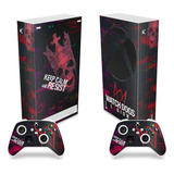 Skin Para Xbox Series S Adesivo Vertical - Modelo 012