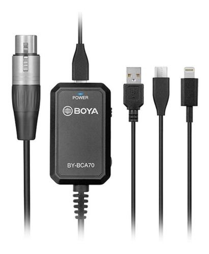 Interfaz De Audio Boya By Bca70 Para Dispositivos Móviles