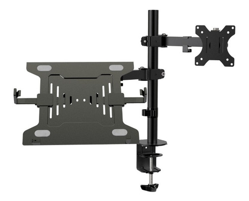 Soporte Escritorio Para Monitor Led 13 A 32 + Porta Notebook