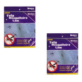 2 Tela Mosqueteira Janela Anti-inseto Mosquito 150x130