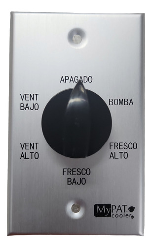 Control Para Aire Lavado Evaporativo Con 6 Posiciones 