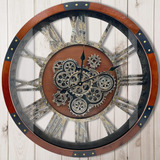 Dorboker Reloj De Pared Original Con Engranajes Moviles De 3