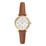 Relógio Fossil Feminino Carlie Dourado - Es5297/0dn